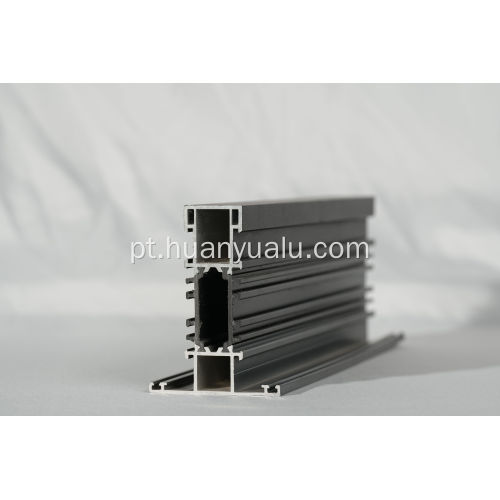 Os perfis de alumínio isolados mantêm a integridade da superfície